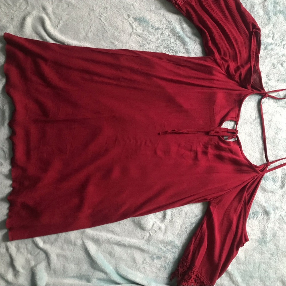 Red dress